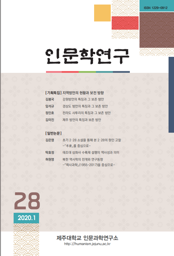 인문학연구 28집